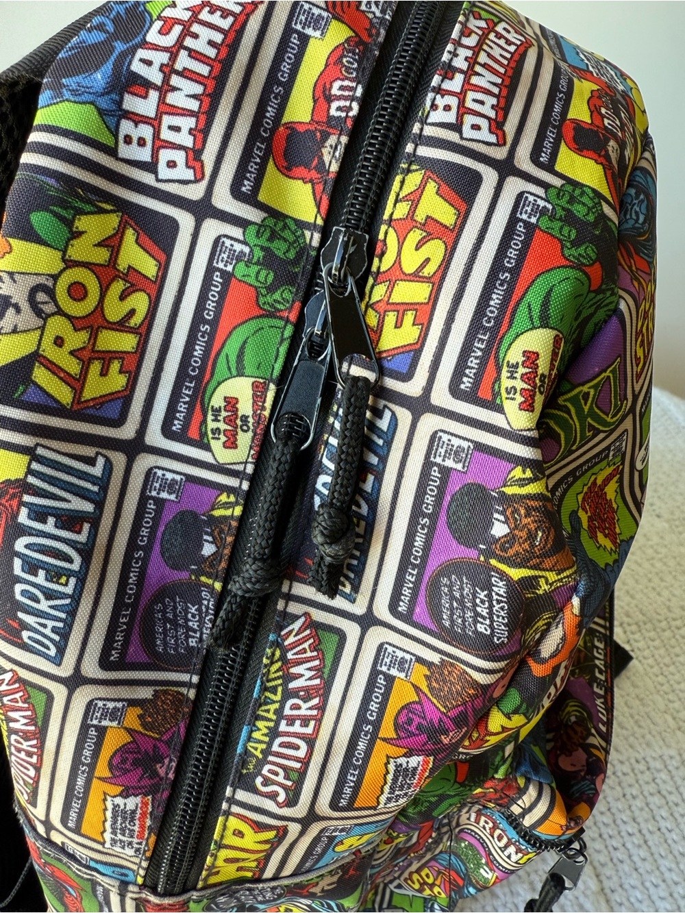 Marvel Comics Print Backpack - Picture 7 of 16